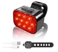 Koolenry LED Light Recharged Bike Front Rear Lamp Cycling Safety Lamps Road Mountain Bicycle Light B