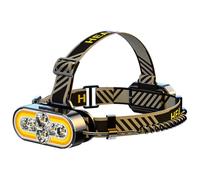 Koolenry Led Rechargeable Headlamp Headband Headlamps Supports Zoom Adjustable 90° Suitable for Outdoor Camping Hiking Cycling