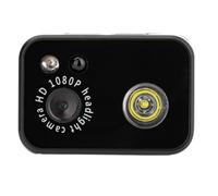 Koolenry LED Sports Mini Camera 1080P Head-Mounted Lighting Motion Detection Camcorders Loop Recording Video Enforcement Recorder