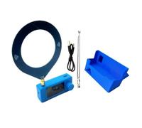 Koolenry LSB USB AM FM Radio Mini SI4732 Full Band HF SW MW VHF Portable Pocket Radio 1.9" Display Radio 3D Stand