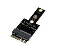 Koolenry M. 2 A+ E Key to 2230 2242 NVME Adapter Card PCIE 3.0 X4 for Mini PC/Laptop/Industrial Storage M. 2 NGFF SSD Converter
