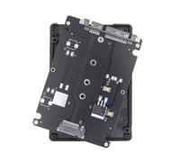 Koolenry M.2 NGFF SSD to SATA3 External Hard Drive Box 6Gbps Hard Disk Adapter Board M.2 NGFF to SATA3.0 Adapter Card for PC A