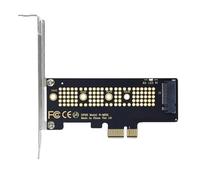 Koolenry M.2 NVME SSD to PCIe 4.0 Adapter Card 64Gbps M-Key PCIe4.0 X1 for Desktop PC PCI-E GEN4