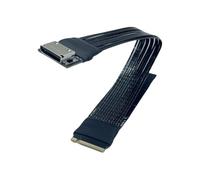 Koolenry M.2 NVMe to Oculink SFF-8611 M.2 NVME to Oculink Extension Cable M2 to SFF-8612 Adapter PCIe 4.0 Gen4 Cable for Desktop Laptop