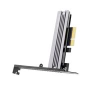 Koolenry M.2 SSD NVME to PCIe 4.0 Adapter with Heatsink PCI Express Expansion Card for Desktop PC