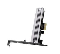 Koolenry M.2 SSD NVME to PCIE 4.0 X1/X4/X8/X16 Converter Adapter with Heatsink PCI Express Expansion Card for Desktop PC