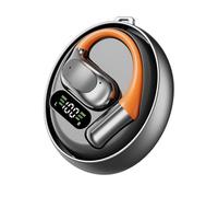 Koolenry M113 Smart Translator Headset 144-Language AI Translation Earbuds Wireless On-Ear Translator Device Gray