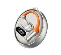 Koolenry M113 Smart Translator Headset 144-Language AI Translation Earbuds Wireless On-Ear Translator Device Silver