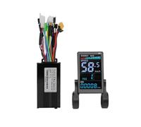 Koolenry M5 Electric Bike Color LCD Display Meter 36V 48V/26A Big 9 Sine Wave Controller E Scooter LCD Panel for Mountain EBike