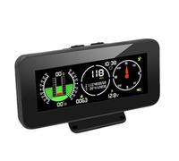 Koolenry M60 Car Digital Display GPS Smart Inclinometer Tilt Pitch Angle Inclinometro Auto HUD Intelligent Slope Meter