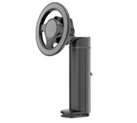 Koolenry Magnetic Airplane Phone Holder for Car Back Seat 360° Rotation Travel Desk Phone Mount Adjustable Stand