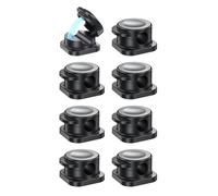 Koolenry Magnetic Cable Clip Cable Management Cord Organizer Adhesive Cord Clip Cable Organizer Cord Holder for Computer Audio