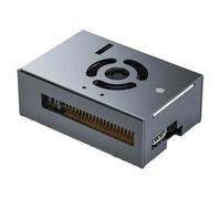 Koolenry Main Control Protection Chassis for RDK X5 RDK X5 Motherboard Case with Cooling Fan Protection Support Camera Installed for RDK X5 Robot Car Board