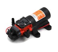 Koolenry Marine Water Pump 40PSI 12/24V Diaphragm Portable Self-Priming Pump Boat Accessories Shower Toilet Pumping Motor Home 12V
