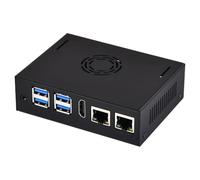 Koolenry Metal Case for VisionFive2 Board(with Cooling Fan)- Mini-Computer Enclosure, Case Only, Board NOT Included