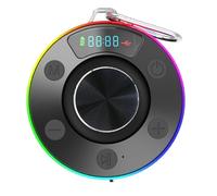 Koolenry Mini Bluetooth Shower withRGB Lights forKayak Camping Beach forBathroom, Party, Beach