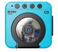 Koolenry Mini Cd Player Cassette Player Keychain Vintage Design Key Storage Holder Bag Portable Record Player Pendant