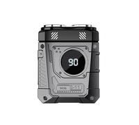 Koolenry Mini Electric Smart Shaver Digital Display Powerful Dual Blade Beard Trimmer 36dB for Household Car Tool