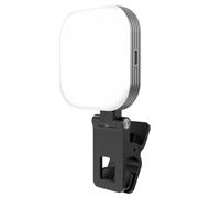 Koolenry Mini Magnetic Fill Light with Light Clip 1000mah Rechargeable Tri-Color Temperature Selfie Light Arrival