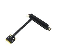 Koolenry Mini PCIe to PCI Express 4-Pin Power Connector Cable Mounting Post for PCIE Tester Extender