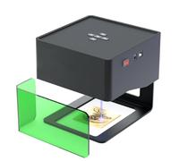 Koolenry Mini Portable Engraver DIY Bluetooth Machine Painted Dog Tag Paper Leather Wooden Plastic Logo CNC Machine UK Plug