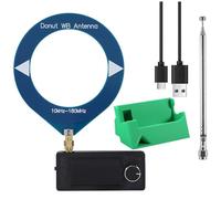 Koolenry Mini SI4732 Radio 10khz-180 Mhz HF SW MW VHF Radio with Amplifier Stand FM/AM/LSB/USB Pocket Radio