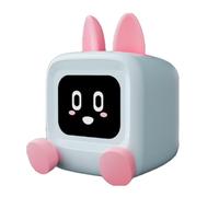 Koolenry Mini TV Night Light Desktop Decoration Music Bluetooth Wifi APP Smart Control Stocks Photos DIY Display A