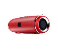 Koolenry Mobile Portable Bluetooth Sound 3D Surround Bluetooth 4.0 Speaker Anti-Fall Red