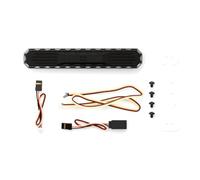 Koolenry Model Roof Light Marker Light 7 Colors and 12 Modes Adjustable Diy Modified Remote Control Model Upgrade Accessories A