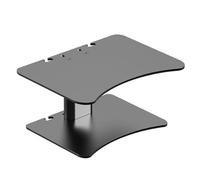 Koolenry Monitor Stand - Desktop Organizing Stand for Computer, Laptop, Printer, Tablet PC Enhance Office Productivity & Comfort
