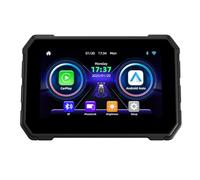 Koolenry Motorcycle Dashboard Navigation Display Screen -02A 5 Inch Wireless CarPlay Moto Portable Digital for Android