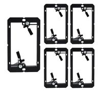 Koolenry Mounting Bracket Set of 5 PCS, Low Voltage Ideal for Single Gang Wall Plate, Telephone Wires, Network Cables, Coaxial Cable Installation