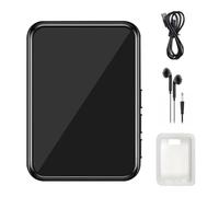 Koolenry MP3 Player Bluetooth 5.4 HiFi Lossless Music Play Built-in Speaker 32GB Touch Screen E-Book Recording Support