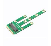 Koolenry MSATA to M. 2 NGFF Adapter Convert Card 6.0Gb/S M. 2 -Bus SSD B Key to MSATA Male Riser for M. 2 for M2 SSD
