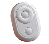 Koolenry Multi-Function Remote Control Mobile Phone and Computer Wireless Video Vlog Volume Control Bluetooth Remote Shutter Control White