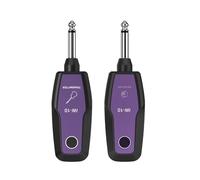 Koolenry Musical Instrument Transceiver Wireless Guitar System 2.4GHz Wireless Guitar Transmitter Receiver for Guitar Electric Instruments Purpler