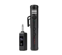 Koolenry Neck-Hanging Microphone with 3.5mm Converter Adapter Wireless Teaching Microphone Outdoor Live Broadcast Microphone