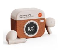 Koolenry New Gaming Wireless Headphone Retro Camera Shape In-Ear Noise-Canceling Headphones