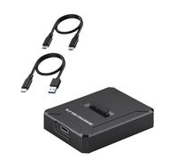 Koolenry New M. 2-Hard Drive Holder Dual Protocol NVMe/NGFF Solid-State Drive Box Type-C Notebook External Enclosure