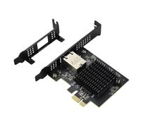 Koolenry New PCIe X1 to 10Gbps Single Port RJ45 Network Card AQC113 1G/2.5G/5G/10Gbps Support PXE Wired LAN Win10/11 Desktop