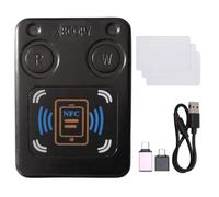 Koolenry NFC RFID Smart Chip Card Reader Copier +3XCUID Card IC 13.56Mhz ID 125Khz 250Khz 375Khz RFID Token Clone Duplicator