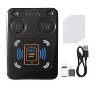 Koolenry NFC RFID Smart Chip Card Reader Copier +3XUID Card IC 13.56Mhz ID 125Khz 250Khz 375Khz RFID Token Clone Duplicator