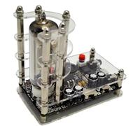 Koolenry Nostalgic Ornament 6E2 Tube Cat' S Eye VU Meter Driver Board USB Low Voltage for Audio Level Indicator for Audio Enthusiasts