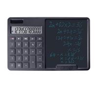 Koolenry Office and Student 12-Bit Solar Calculator with Dedicated Writing Board for Finance and Accounting