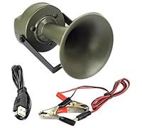 Koolenry Outdoor MP3 Loudspeaker Speaker Caller 35W 125dB Sound System with Timer Functionality LCD Display Built-in 182 Bird-Sounds for Desert Machines