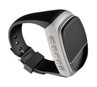 Koolenry Outdoor Sports Wearable B90 Wrist Watch Bluetooth Speaker, FM Radio, Portable Mini Speaker in Silver Grey