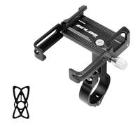 Koolenry P10 Aluminum Alloy Bicycle Bike Road Bicycle Mobile Phone Holder for E Bike Motorcycle M365 Phone Stand Mount