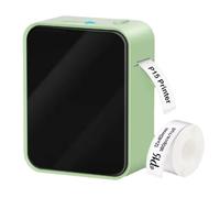 Koolenry P15 Mini Label Maker Similar As D11 D110 D101 P15 Handheld Sticker Machine DIY Green