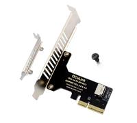 Koolenry PCIe 4.0 X4 to SFF-8611 Adapter Converter PCIe 4.0 to Oculink Adapter PCIE to U2 Hard Disk Converter
