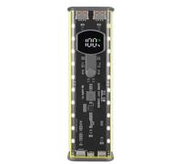 Koolenry PD Mobile Power Supply Kit PD Mobile Power Battery Cartridges for Outdoor Light Type-C Yellow